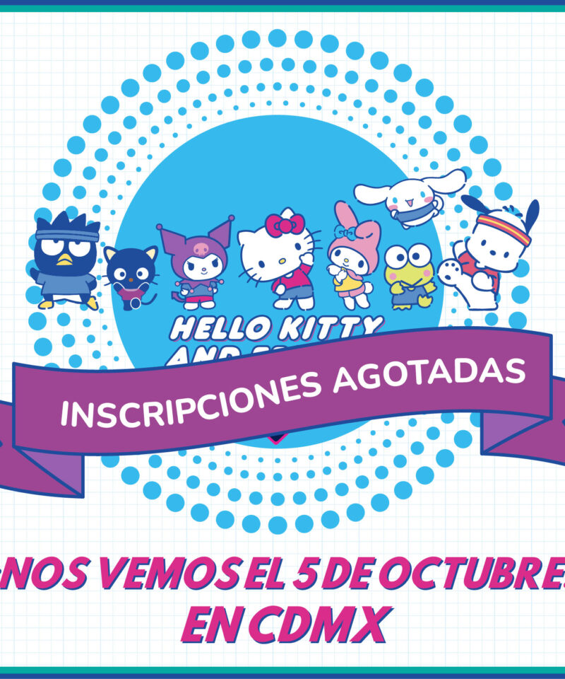 HELLO KITTY AND FRIENDS FUN RUN CDMX 2025