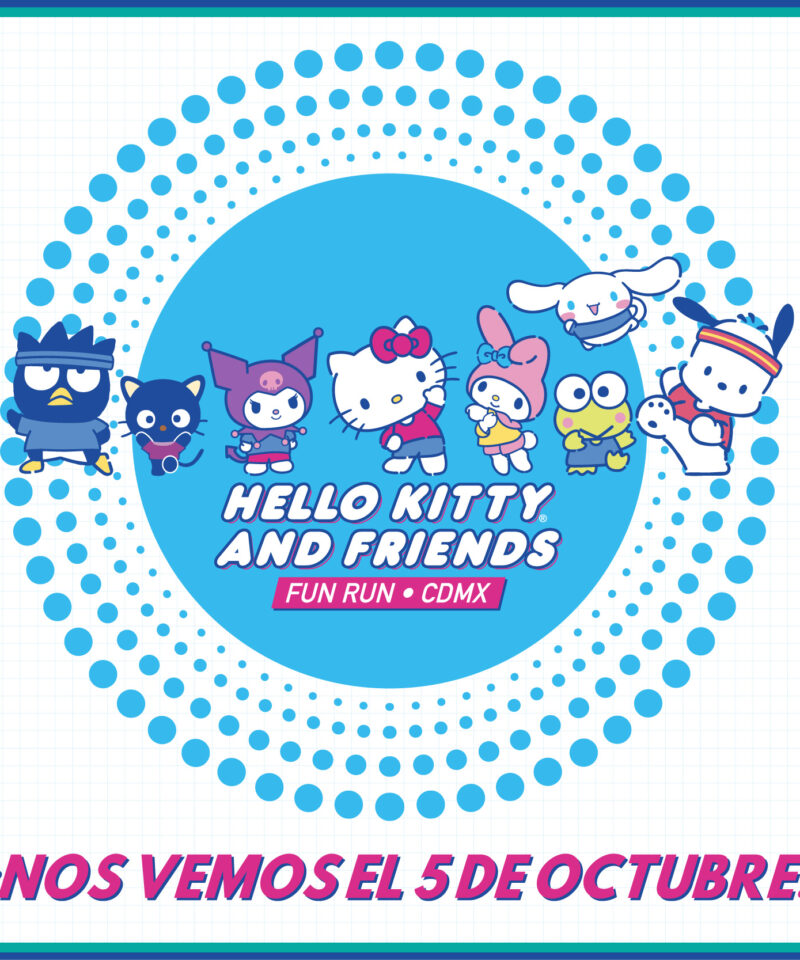 HELLO KITTY AND FRIENDS FUN RUN CDMX 2025