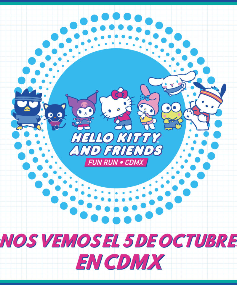 HELLO KITTY AND FRIENDS FUN RUN CDMX 2025